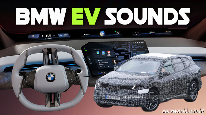 I nuovi veicoli elettrici BMW sono dotati di 43 strati di Vroom sintetico e Zero Shame / Carscoops